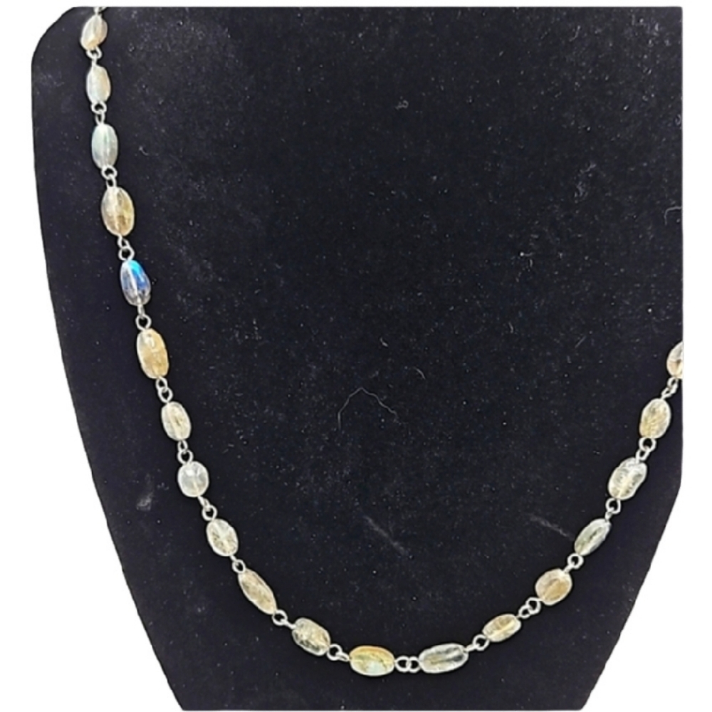 Handmade beaded multi color necklace